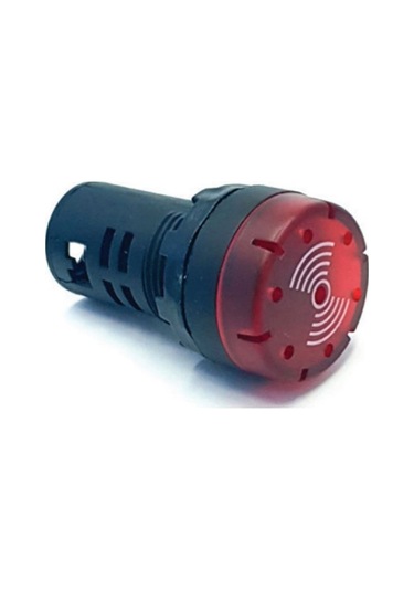 Tork Ad16sm-24k 24v Ac/dc 22mm Kırmızı Ledli Buzzer