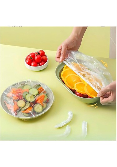 Lastikli Tencere Ve Tabak Bonesi 100 Adet 24cm