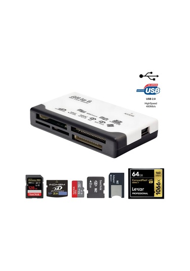 Cazipshop Usb Kart Okuyucu Çoklu