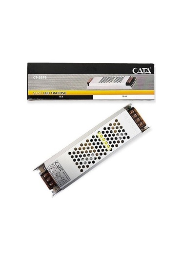 Cata Ct-2676 17 Amper Ultra Süper Slim Şerit Led Trafosu