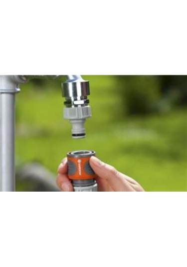 Gardena 18214-20 Stoplu Hortum Adaptörü 19 Mm (3/4")