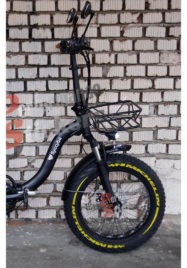 Michelin+şerit Elektrikli Bisiklet Lastik Yazısı E-bike Sarı