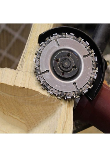 Reedark 4 İnç 22 Dişli Ahşap Kesim Testeresi - Açımlı Taşlama Ve Kök Heykeli İçin Karbür Metal Zincir Diski 16mm Uç, 13000rpm