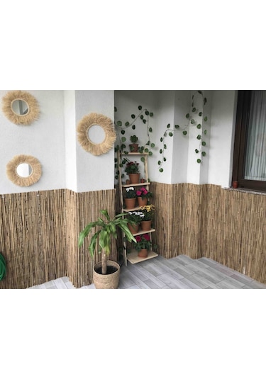 70 Cm X 6 Metre Kamış Hasır Balkon Çiti