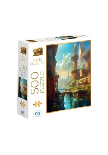 Ca Games Uzaktaki Şehir Puzzle 500 Parça Ca500-7521