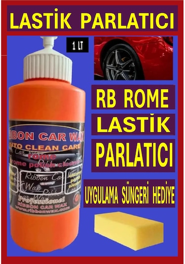 Rb Rome Lastik Parlatıcı 1 Lt