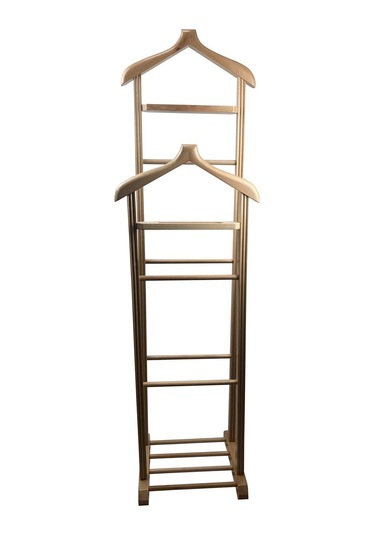 Melada Mobilya Gürgen 155 Cm Çift Tepeli Dilsiz Uşak Ham Cilalı Ceviz