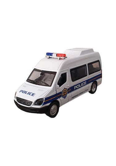 Sesli Işıklı Çek Bırak Polis Set - Fy5058sabc-12d