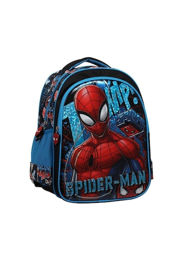 Erkek Çocuk Spider-man Spiderman Loft Stand Tall Ilkokul Çantası 5255 Mavi