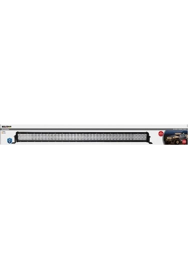 Wolfram 10v-30v Led Bar Lamba Off-road 30 Ledli 7 Fonksiyonlu Beyaz-turuncu 106 Cm E9