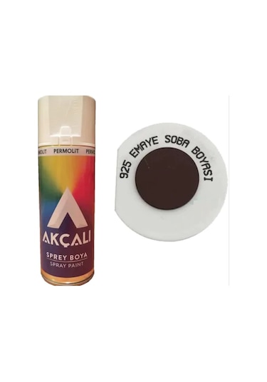 Akçalı 925 Isıya Dayanıklı Emaya kahverengi Sprey Boya 400 ML