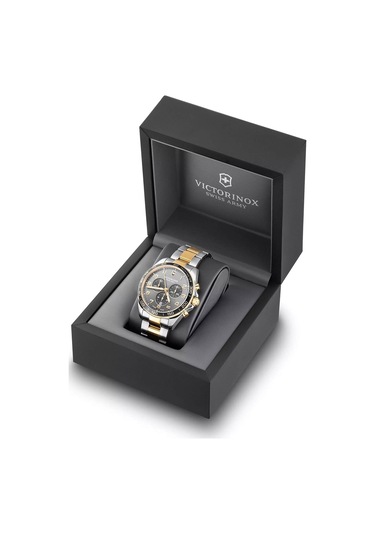 Victorinox Fieldforce Classic Chrono Vs 241902 Altın - Mavi