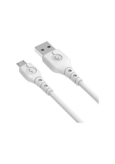 Jopus Universal Micro Jo-du01 Dualm 2in1 2,4 A Şarj Seti Beyaz