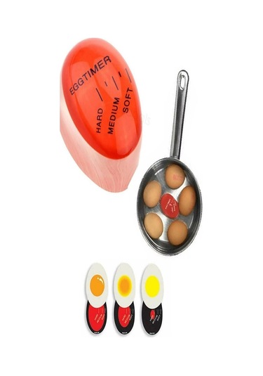Renk Değiştiren Yumurta Zamanlayıcı Egg Timer Yumurta Haşlama De.