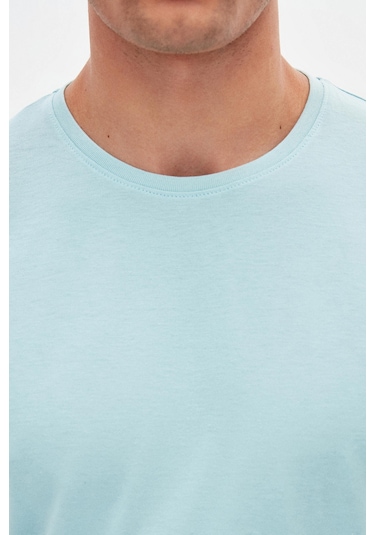 Ds Damat Slim Fit Aqua Bisiklet Yaka %100 Pamuklu Nefes Alabilen T-shirt 4hc141996753m U00 Ds Damat Slim Fit Aqua Bisiklet Yaka %100 Pamuklu Nefes Alabilen T-shirt 4hc141996753m U00