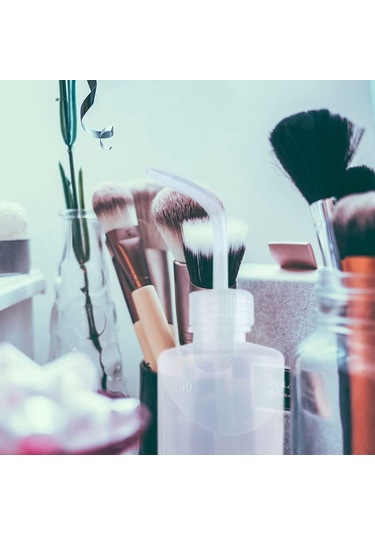 Qingmipy 250ml Şeffaf Ölçülü Uçlu Sulama Kuşağı - İç Mekan Bitkileri İçin Hassas Su Verme, Ev/ofis Kullanıma Uygun 3'lü Set