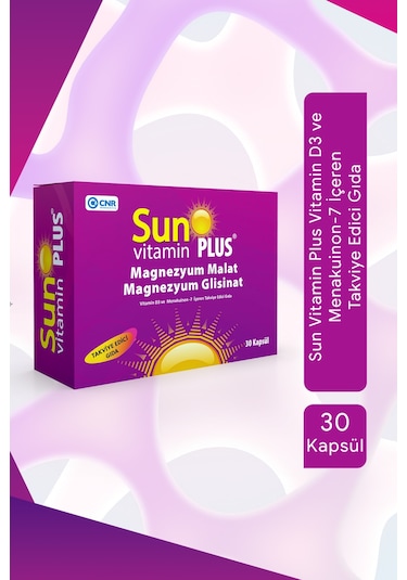 Sun Vitamin Plus 30 Kapsül