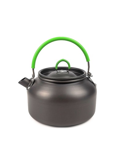 0.8l Açık Hava Hafif Alüminyum Çaydanlık Su Isıtıcısı Kahve Potu Kamp Yürüyüş Sırt Çantasıyla Taşıma Çantası Çok Renkli Çok Renkli