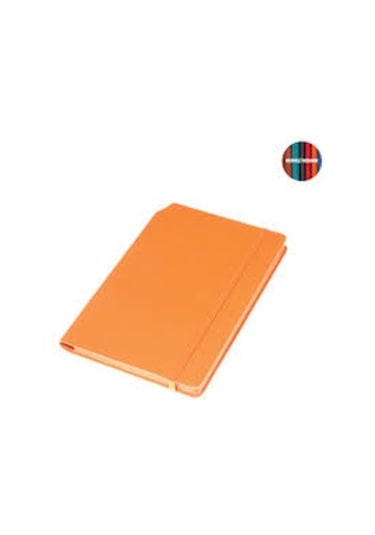 Termo Deri Lastikli 13x21Cm Çizgili Defter