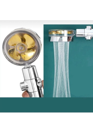 İsaoğlu Yapı Turbo Duş Başlığı Ekstra Tazzikli Pervaneli Duş Sistemi Fonksiyonlu Başlık Diğer