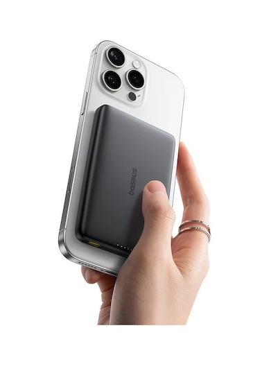 Baseus Picogo Ultra-slim Qi2 10000 Mah Hızlı Şarj Magsafe Powerbank Siyah