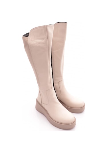 Dgn 22535-22k Kadin Kalin Taban Fermuarli Knee High Çizme Beyaz Kırık Dgn 22535-22k Kadin Kalin Taban Fermuarli Knee High Çizme Beyaz Kırık