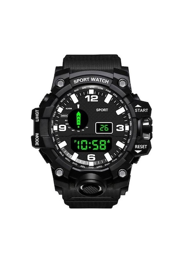 Didadodo Çok Fonksiyonlu Açık Spor Saat Şık Tasarım Dayanıklı Kayış Koşu İzle Erkek-kadın Öğrenci Aksesuarları