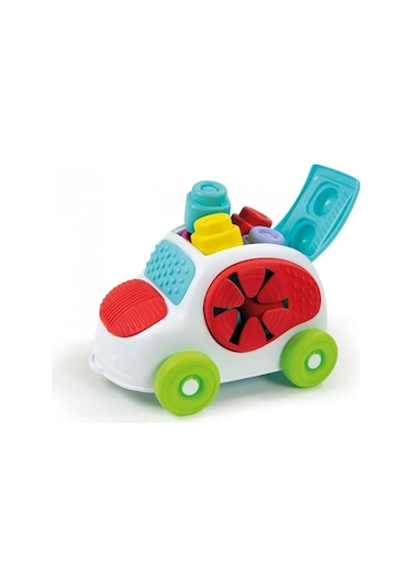 17315 Baby Clementoni. Soft Clemmy - Yumuşak Blok Duyusal Araba /