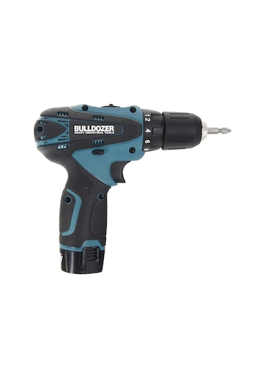 Bulldozer 20 V 3 Ah Li-ion Çift Akülü Şarjlı Darbesiz Matkap Vidalama