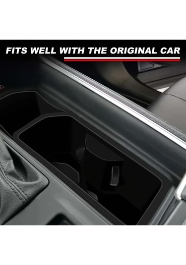 Xuweiwei Black Grand Model Merkezi Kontrol Bardak Tutucu Koruyucu Kapağı Modifikasyon Aksesuarları Uygun