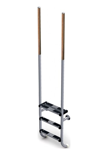 Astral Pool Elegance Ahşap Saplı 4 Basamak Havuz Merdiveni