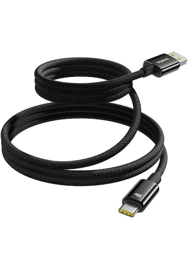 Baseus Tungsten Gold Manyetik Usb-c Kablo 100w Siyah,1 Metre 100 Cm