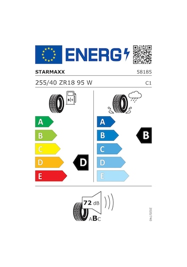 Starmaxx 255/40ZR18 95W Ultra Sport ST760 Yaz Lastiği 2023
