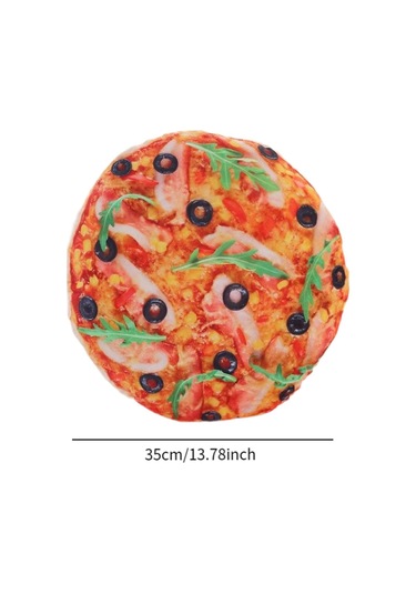 Suntek Yastık Süsleme Karikatür Kalın Kanepe Minderi Ev Pizza Pizza