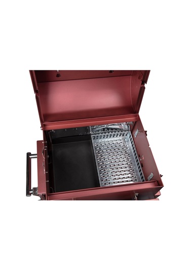 Igrıll Barbekü Hub 515 Mm Kömürlü Mangal Kırmızı