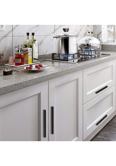 Mobilya Kulpları Mobilya Kulpları 2 X 90 L Kapı Kolları İç Mekan Mobilya Kulpları, 96/128/196 Mm