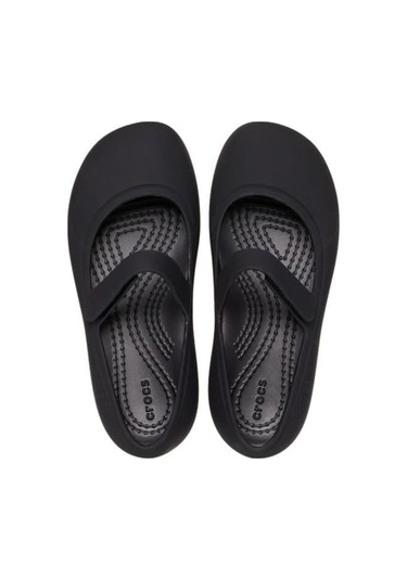 Crocs Brooklyn Flat Kız Çocuk Sandalet 209429-001 Siyah