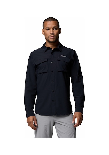 Columbia Ao5721 Silver Ridge Elite Ls Woven Erkek Gömlek-32733 Siyah