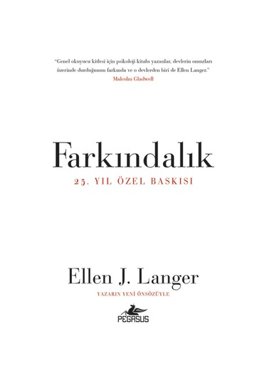 Farkındalık: 25. Yıl Özel Baskısı