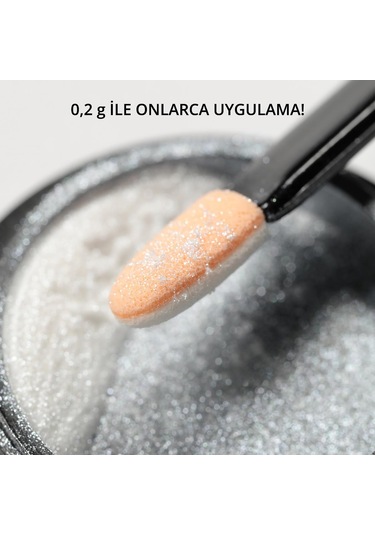 İnci Tozu Holografik Clear 0,2 Gr