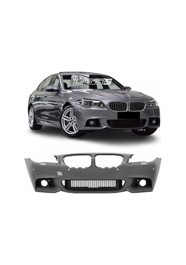 BMW F10 2015-2017 BOYASIZ PLASTİK LCİ M TECH ÖN TAMPON