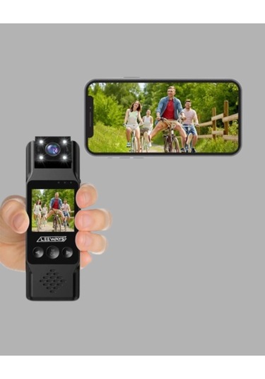 Buğz 180 Dönebilen Lensli 1080p Mini Kamera