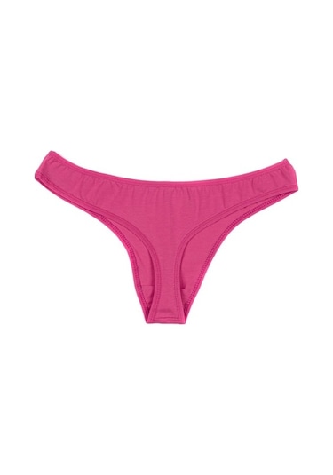 Nicoletta Turuncu Kadın Külot Tanga 7 Li Paket Likralı Turuncu