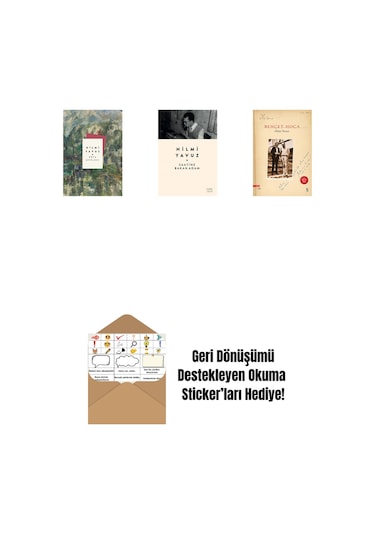 Rüya Şiirleri Ciltli + Saatine Bakan Adam + Behçet Hoca + Okuma Sticker'ları