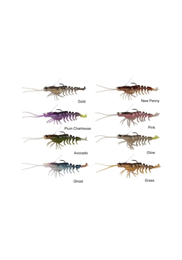 Savage Gear 3D Shrimp Weedless 9 cm 7 gr Suni Yem