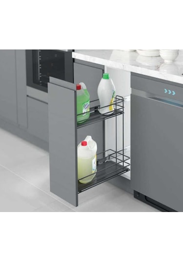 Starax Yandan Tls.raylı Deterjanlık - 16 Cm Fr. -krom Krom