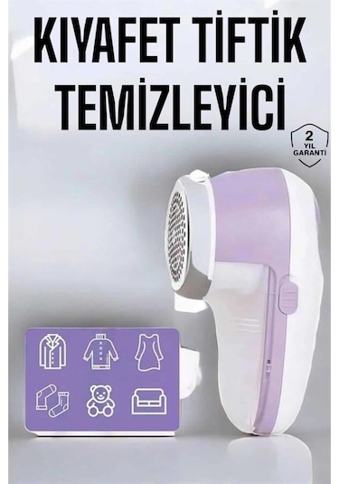 Tiftik Temizleyici Hazneli Şarjlı Manuel Kolay Kullanım
