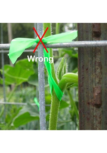 Geeksen 17cm Ayarıklı Bitki Bağlayıcı, 50 Adet/ Paket, Yeniden Kullanılabilir Plastik Zımba, Bahçe Ve Seralar İçin Bitki Sabitleyici Bağlantı Kordonu