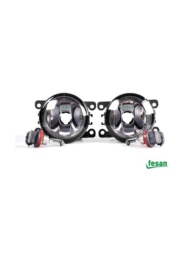 Dacia Duster Sağ + Sol Ön Sis Lambası Takımı Ampullü 2010--2015