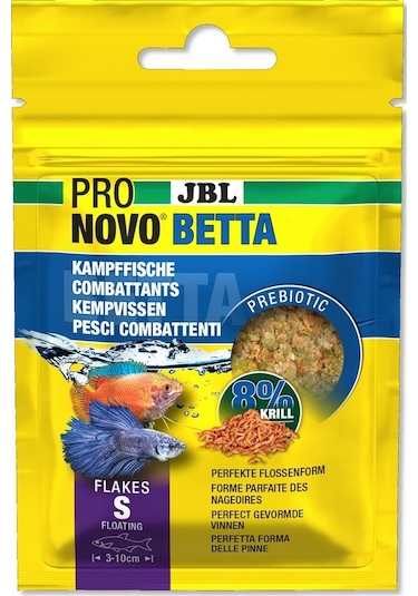 Jbl Pro Novo Betta Flakes S 20ml 6gr.